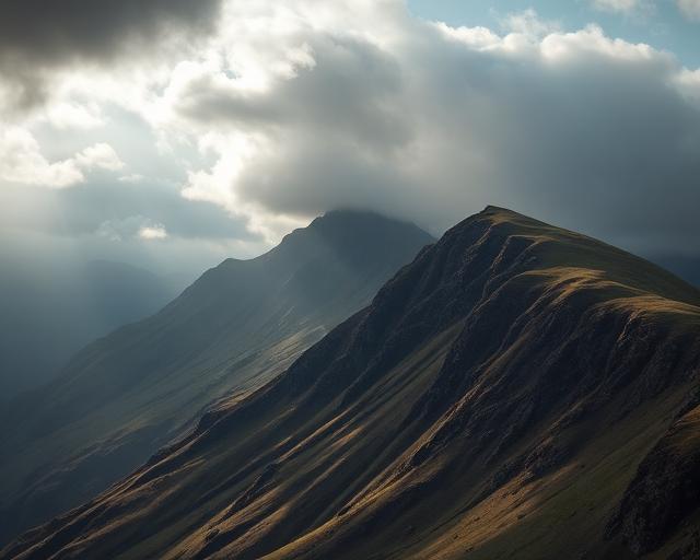 Lake District mountain landscape