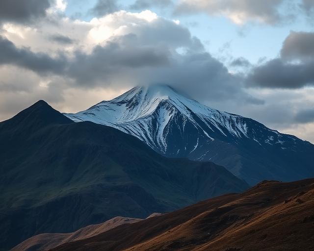 Scottish Highlands mountain landscape